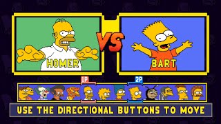 The Simpsons Wrestling
