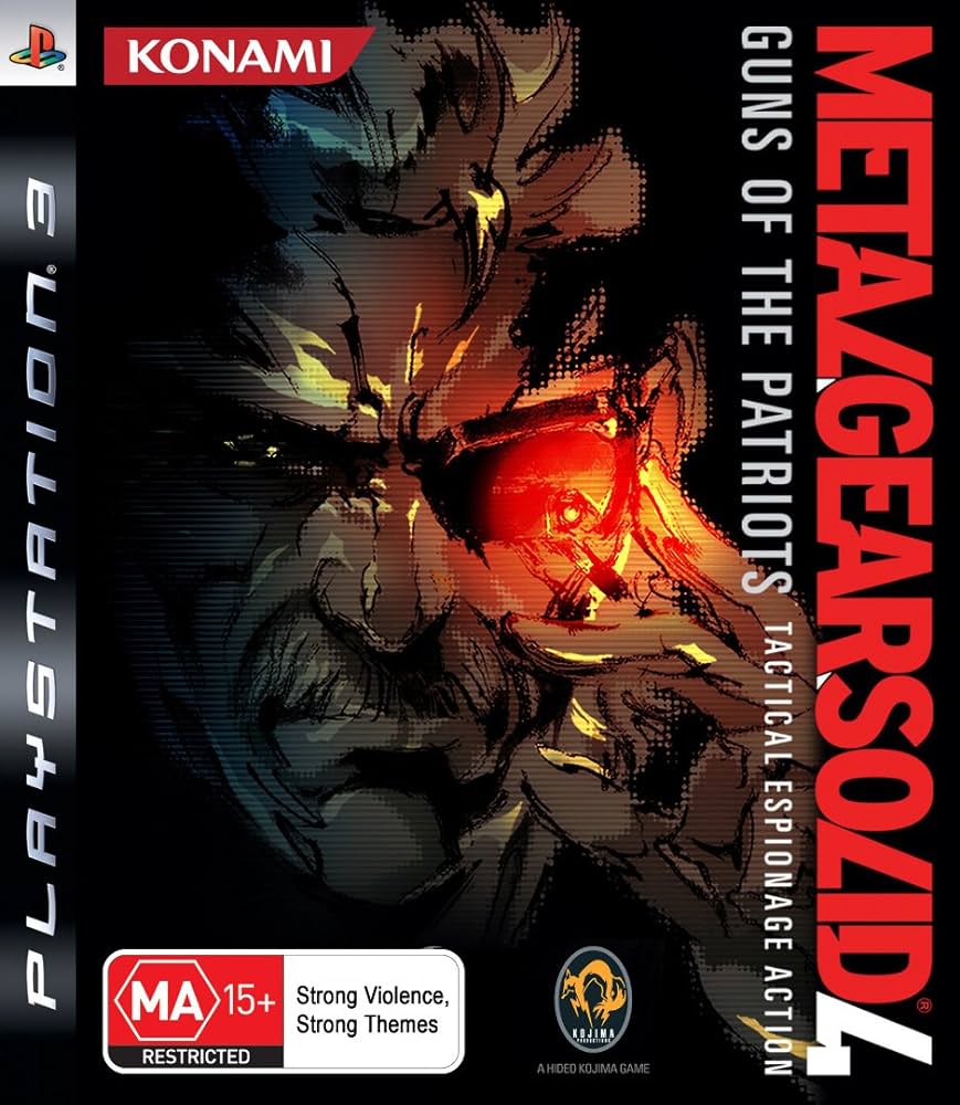 playstation store metal gear solid 4 Metal Gear Solid 4: Guns of the Patriots