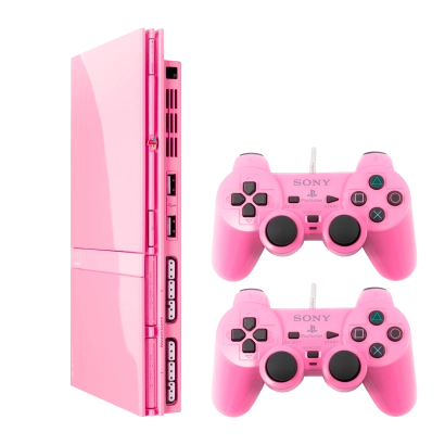 Playstation 2 Console Slim Pink