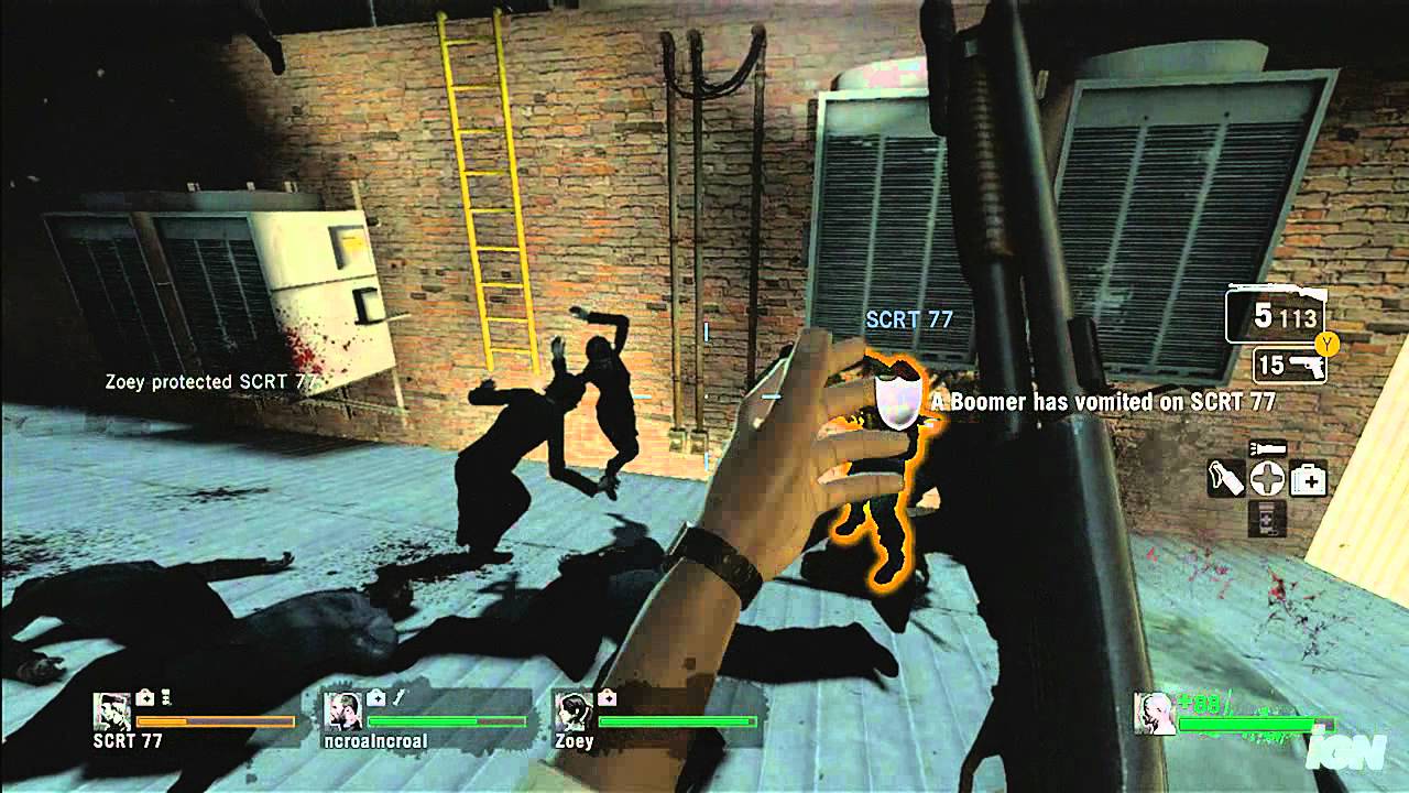 لعبة left 4 dead