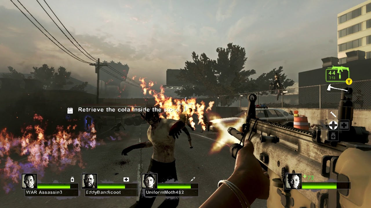 لعبة left 4 dead