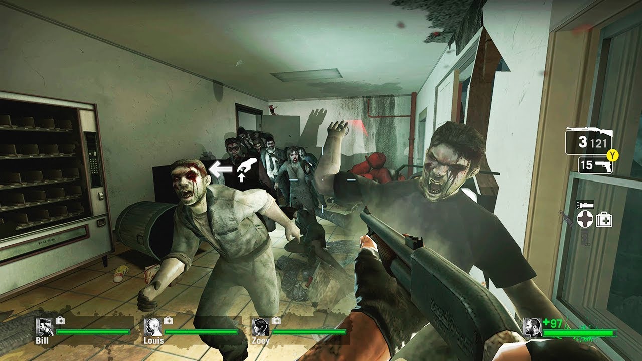 لعبة left 4 dead