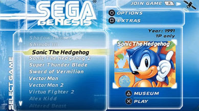 SEGA Mega Drive Collection (SEGA Genesis Collection)