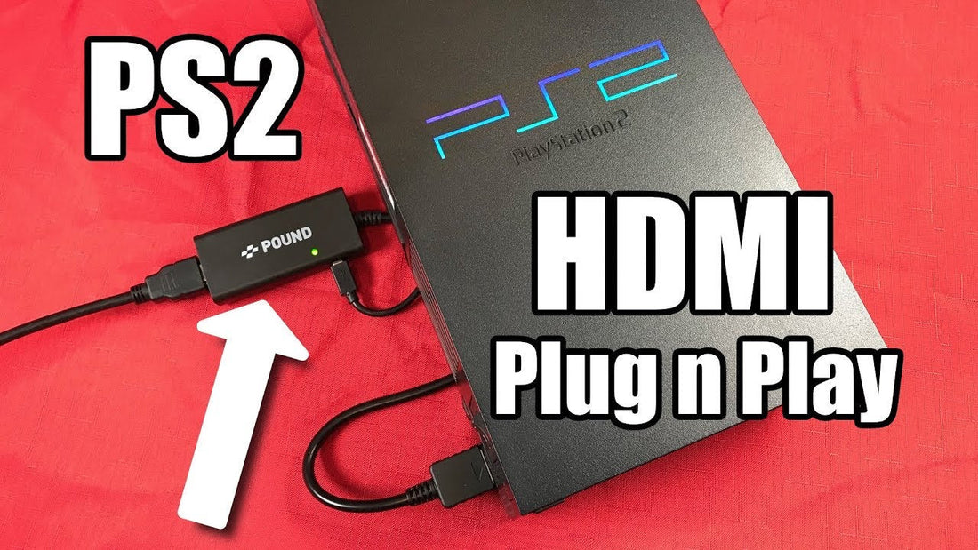 How to Switch Your PS2 from AV Input to HDMI Input Without Seeing the Screen