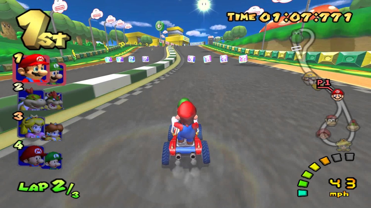 Mario deals Kart Double Dash GameCube